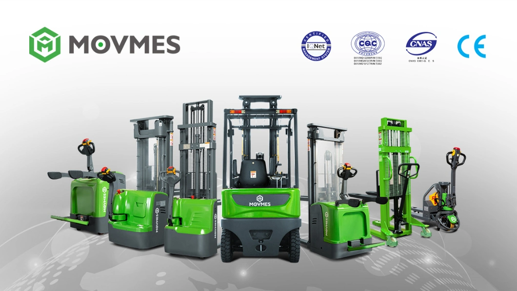 Movmes China Manufacturer 2.5/3.5t/Ton 2500kg 3500kg with Side Shift and Solid Tyres Counterbalance Mini Electric Forklift Price for Brand New/Pallet/Manual